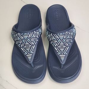 Crocs Monterey Beaded Women's Sandals Size 10